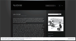 Desktop Screenshot of guyatthedesk.wordpress.com