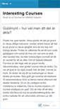 Mobile Screenshot of interestingcourses.wordpress.com