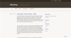 Desktop Screenshot of 36bolblog.wordpress.com