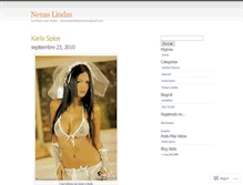 Tablet Screenshot of nenaslindas.wordpress.com