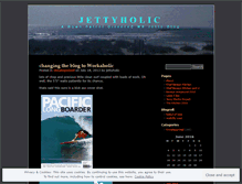 Tablet Screenshot of jettyholic.wordpress.com