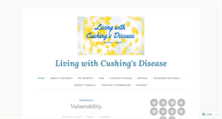 Desktop Screenshot of cushieworld.wordpress.com
