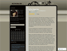 Tablet Screenshot of becomingjoy.wordpress.com