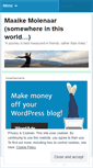 Mobile Screenshot of maaikie14.wordpress.com
