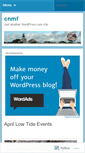 Mobile Screenshot of cnmf.wordpress.com