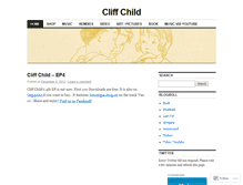 Tablet Screenshot of cliffchild.wordpress.com