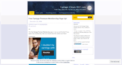 Desktop Screenshot of fantagez.wordpress.com