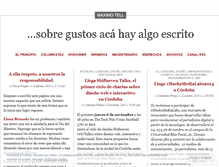 Tablet Screenshot of maxitell.wordpress.com