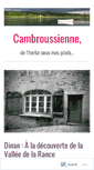 Mobile Screenshot of cambroussienne.wordpress.com