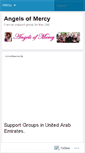 Mobile Screenshot of angelsofmercyuae.wordpress.com