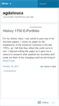 Mobile Screenshot of agdalouca.wordpress.com