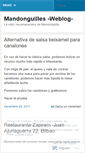 Mobile Screenshot of mandonguilla.wordpress.com