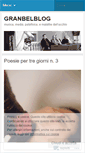 Mobile Screenshot of granbelblog.wordpress.com