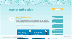 Desktop Screenshot of motheronedge.wordpress.com