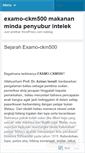 Mobile Screenshot of examockm500.wordpress.com