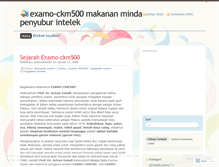 Tablet Screenshot of examockm500.wordpress.com