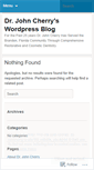 Mobile Screenshot of johncherry51.wordpress.com