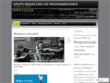 Tablet Screenshot of codersgroup.wordpress.com