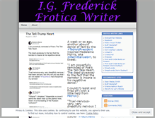 Tablet Screenshot of eroticawriter.wordpress.com