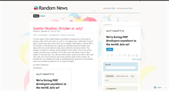 Desktop Screenshot of becuriousnews.wordpress.com