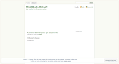 Desktop Screenshot of hayaan.wordpress.com