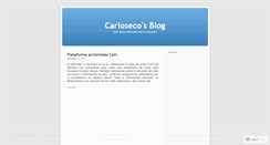 Desktop Screenshot of carloseco.wordpress.com