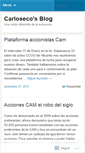 Mobile Screenshot of carloseco.wordpress.com