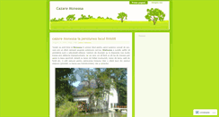 Desktop Screenshot of cazareinmoneasa.wordpress.com