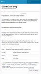 Mobile Screenshot of ecotalk12.wordpress.com