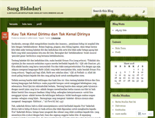Tablet Screenshot of bidadari08.wordpress.com