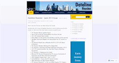 Desktop Screenshot of datelinehouston.wordpress.com