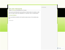 Tablet Screenshot of cervezasyporros.wordpress.com