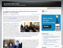 Tablet Screenshot of collaborationforhealthycommunity.wordpress.com