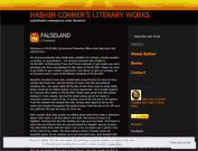 Tablet Screenshot of hashimconner.wordpress.com