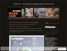 Tablet Screenshot of estudiomize.wordpress.com