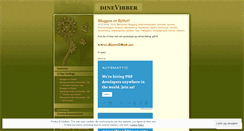 Desktop Screenshot of dinevibber.wordpress.com