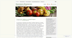 Desktop Screenshot of fremtidensmadservice.wordpress.com