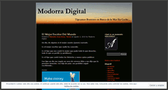 Desktop Screenshot of modorradigital.wordpress.com