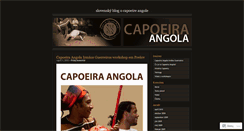 Desktop Screenshot of capoeiraangolask.wordpress.com