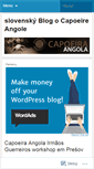 Mobile Screenshot of capoeiraangolask.wordpress.com