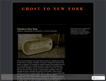 Tablet Screenshot of ghostny.wordpress.com