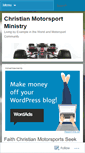 Mobile Screenshot of christianmotorsport.wordpress.com