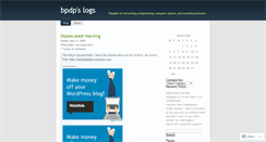Desktop Screenshot of bpdp.wordpress.com