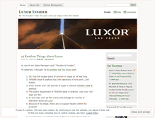 Tablet Screenshot of luxorlv.wordpress.com