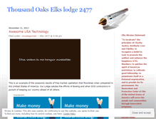 Tablet Screenshot of elks2477.wordpress.com