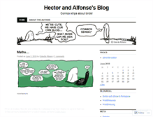 Tablet Screenshot of hectorandalfonse.wordpress.com