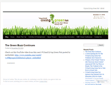Tablet Screenshot of livinggreenfair.wordpress.com