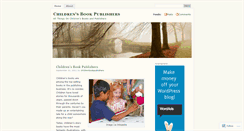 Desktop Screenshot of childrenbookpublishers.wordpress.com