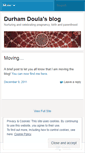 Mobile Screenshot of durhamdoula.wordpress.com
