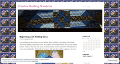 Desktop Screenshot of michelesquilting.wordpress.com